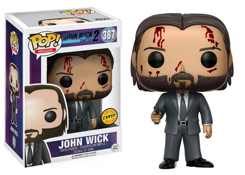 Funko POP JOHN WICK 387# 580# Vinyl-Actionfiguren Sammlermodell für Kinder 10 cm mit Box Weihnachtsgeschenke Spielzeug