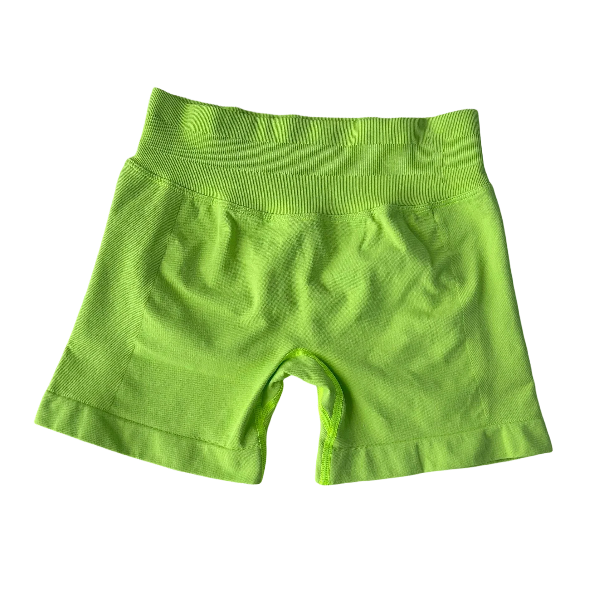 Impact Shorts 4.5" Nahtlos, hochelastisch, niedrig gerippter Bund, dezenter Po-Kontur-Shorts, Fitness Workout Yoga Gym Shorts