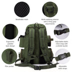 Bassdash Angeltasche Köderrucksack Leicht Taktisch Köderbox Multifunktional