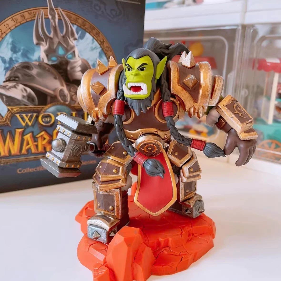 POP MART World of Warcraft Classic Blind Random Box Spielzeug Ornamente Actionfigur Mystery Box Caja Caixa Überraschungstüte für Jungen Geschenk