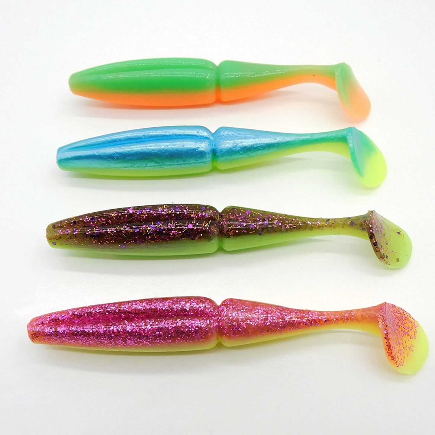 ESFISHING Angelköder Easy Shiner 100mm125mm155mm 200mm pesca isca artificial Silikonköder Leurre Souple Hecht Barsch