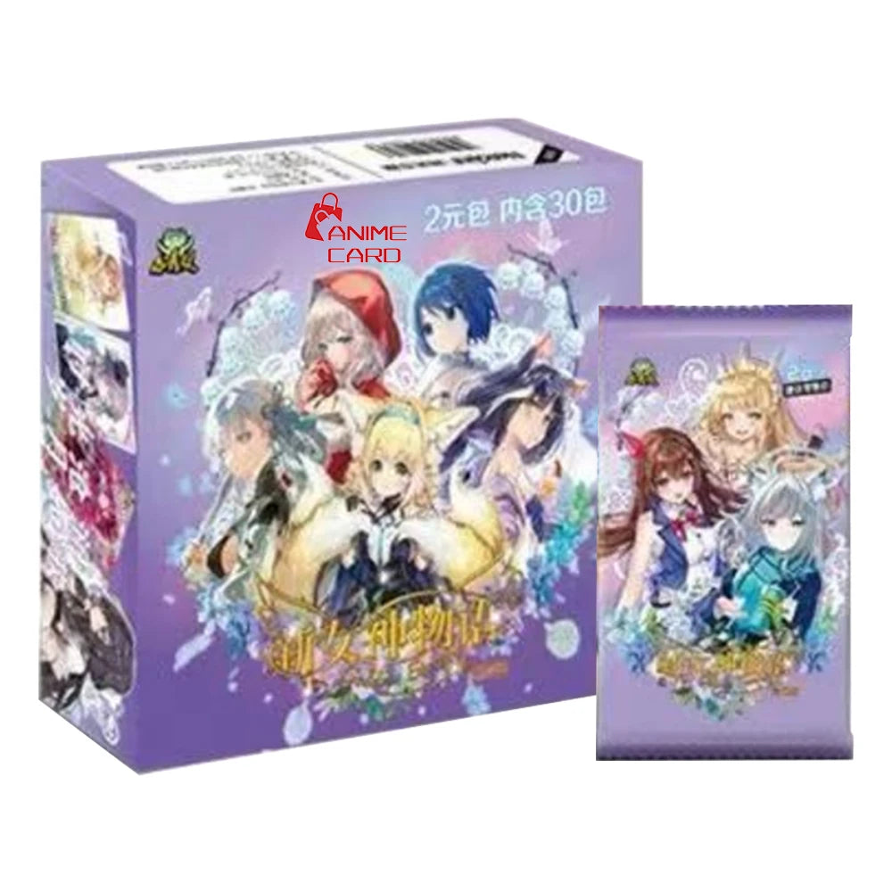 New Goddess Story Card Fufeng Kapitel Bunte Blitzkarte Anime-Charakter-Sammelkartenspiele Spielzeug Kindergeschenke