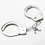 DUTRIEUX Edelstahl Handschellen BDSM Fesselset Verstellbare Metallfußfesseln Kette Fetisch Fesseln Sexspielzeug für Paare