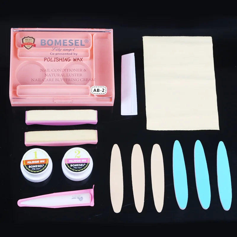 Make-up-Set Nagelpufferblock Feilen Maniküre Puffer für Nagelpflege Werkzeuge Hochwertige Nagelpflege Puffercreme Maniküre-Set