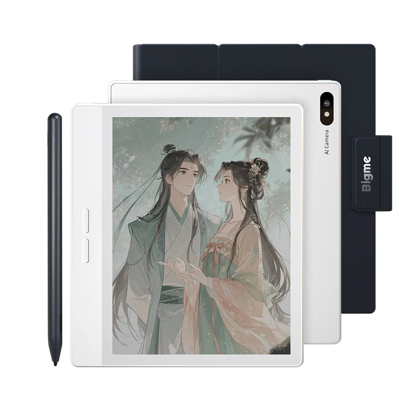 Bigme B7 E-Book-Reader, 7-Zoll-Farb-E-Ink-Bildschirm elektronisches Buch, 300 PPI, Android 14 OS, 8 GB + 128 GB, ePaper-Tablet mit 4G-Anruffunktion
