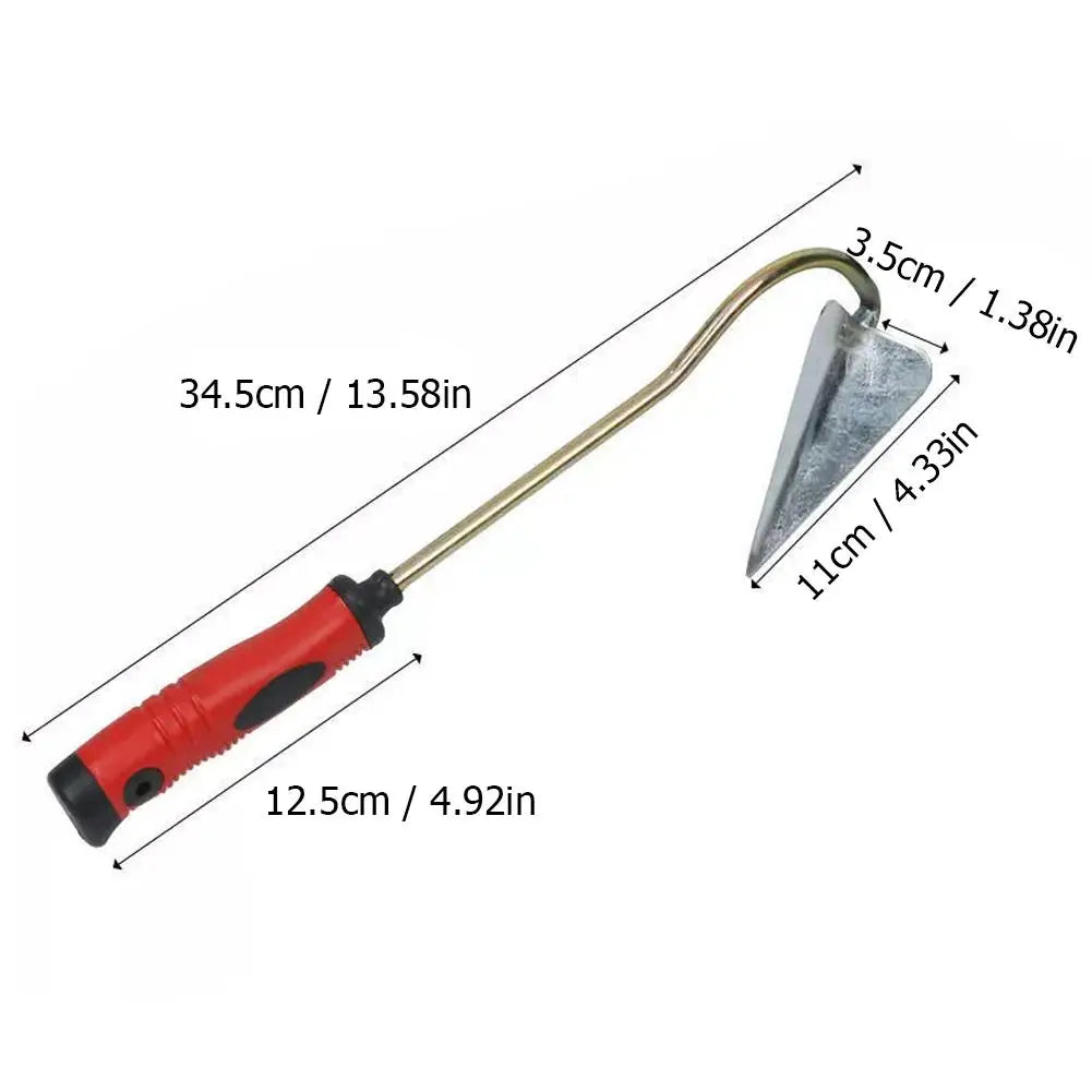 Kleine Spitzhacke mit ergonomischem Griff, handgeführtes Jätwerkzeug für Garten, Bepflanzung, Jäten O9D3