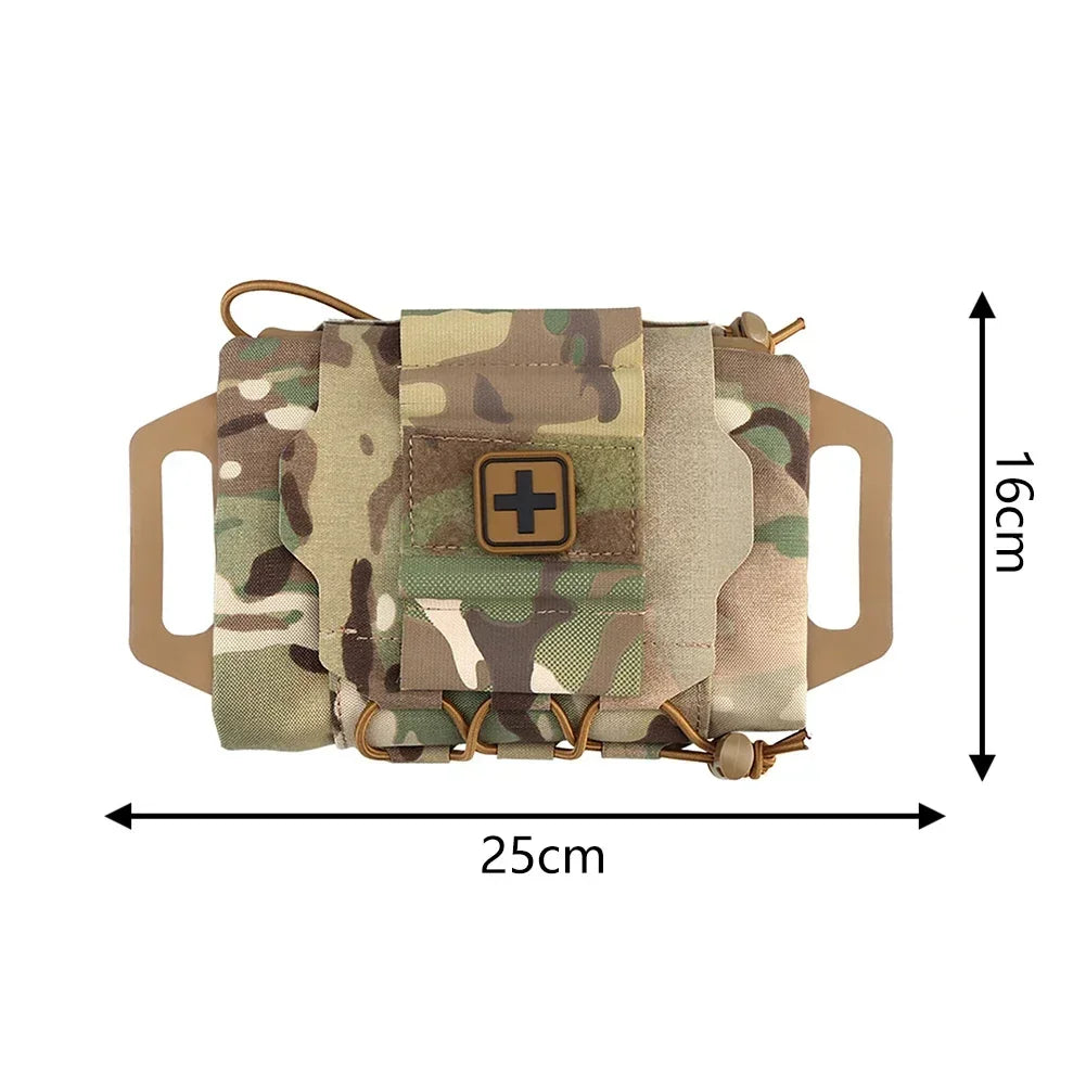 IFAK-Sets Taktisches Erste-Hilfe-Set MOLLE Medizintasche Schnelleinsatz-Notfall-Überlebensset Outdoor-Erste-Hilfe-Überlebensset