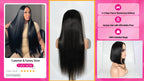 Clip-in Echthaar Extensions Brasilianisch Dick Glatt Clip-in Naturfarbe Clip-Ins Remy-Haar 22 24 26 28 Zoll für Frauen 120g/Stück