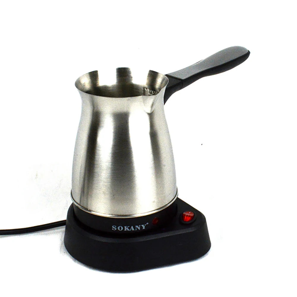 500ML Turkish Electric Kettle Portable Stainless Steel Teapot Water Boiler 220V Home Tea Pot Coffee Maker Machine 5 Cup 주전자 전기포트 Hauptbild
