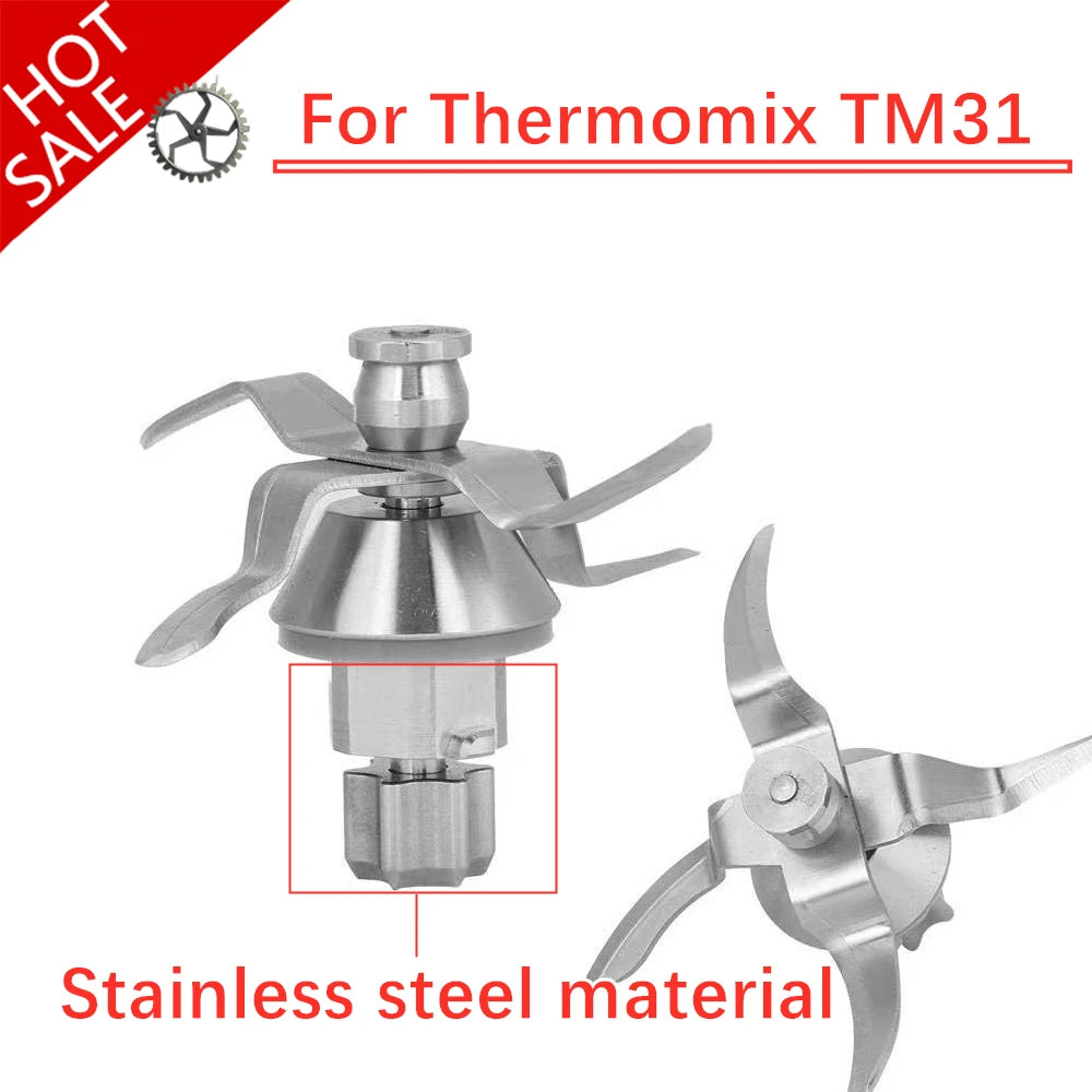 Stainless steel Blender Blade TM31 for Vorwerk Thermomix Mixed Knife Replacement