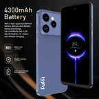 FUFFI Global Vision i17 Pro Max Smartphone Android 8GB RAM 256GB ROM 6,56 Zoll Telefon 720x1612HD 24+48MP 5G Netzwerk Mobiltelefone