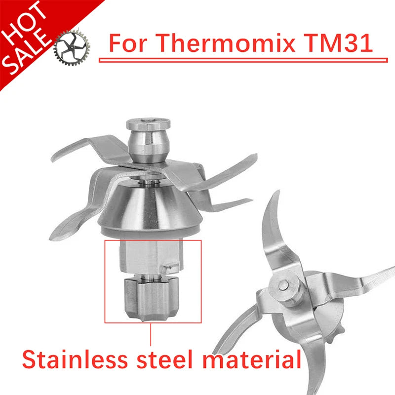 Stainless steel Blender Blade TM31 for Vorwerk Thermomix Mixed Knife Replacement