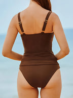 Träger-Tankini, schlank, zweiteilig, Damen, Bademode 2026, weibliche Badegäste, Badeanzug, Strandmode