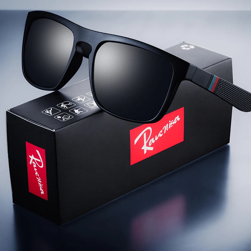 Fashion Square Vintage Polarisierte Sonnenbrillen Männer Frauen Retro Fahr- Angel- Sonnenbrillen UV400 Brille Hauptbild