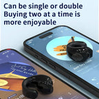 Kabellose Kopfhörer Bluetooth 5.3 Ohrhörer mit Mikrofon Einzelner In-Ear Sport Wasserdichte TWS Earbuds Bluetooth Freisprech-Headset