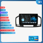 9 Zoll 7862 QLED-Bildschirm 2-Din Android Autoradio Multimedia Video-Player für Buick Regal 1 Opel Insignia GPS Navi Carplay 4G RDS BT
