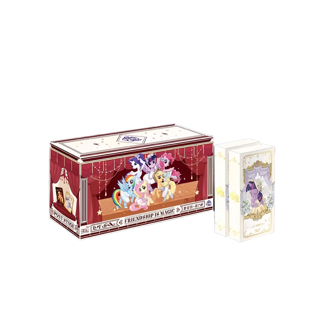 KAYOU Original My Little Pony Freundschaft ist ewig Sternentüte 2 Rhythmus Mond AR Vergoldete Dekoration ODER Sammelkarte Geschenk