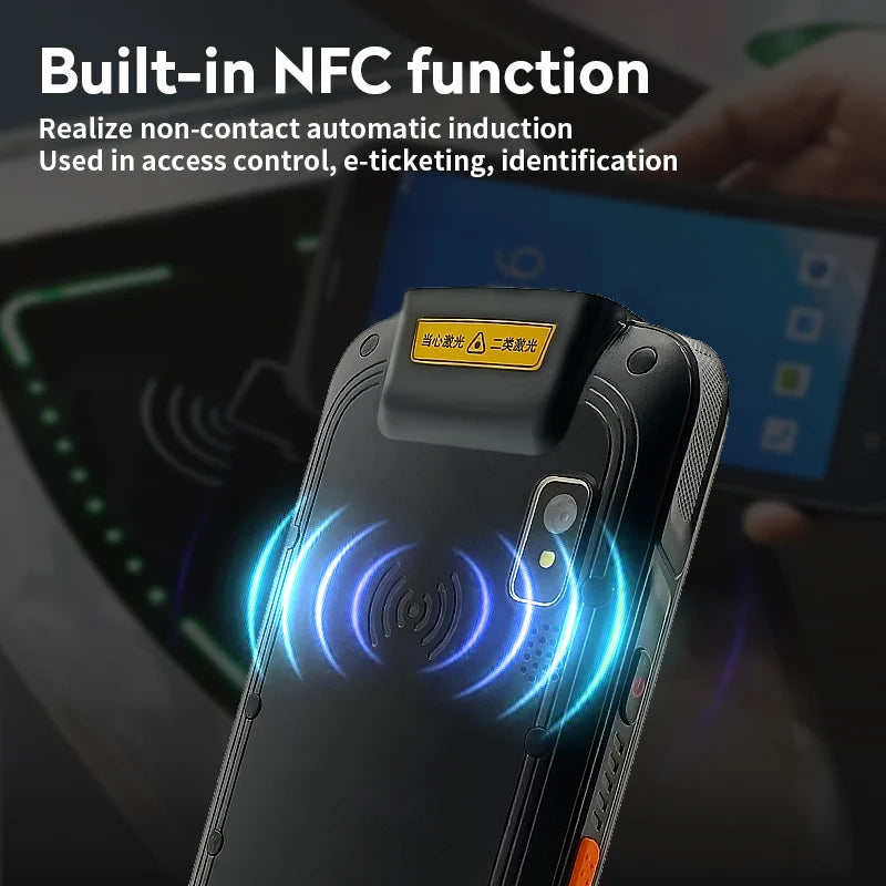 Android 12 Handheld PDAs 1D 2D QR Barcode-Scanner für mobile Datenerfassung im Inventar