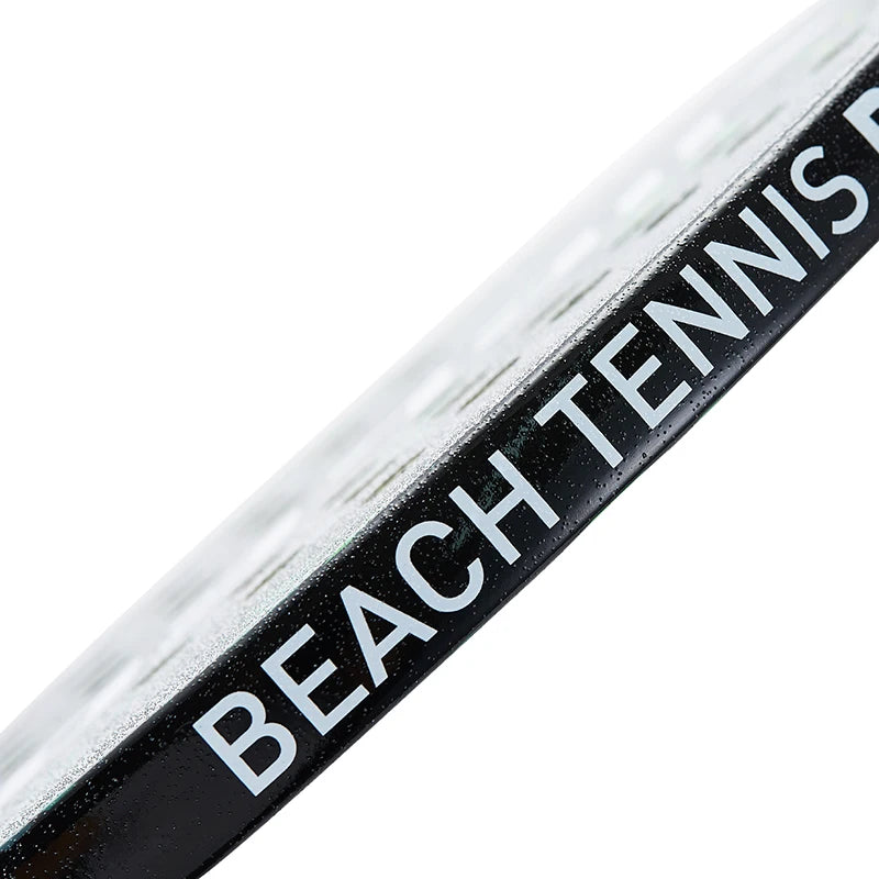 Kawasaki Beach-Tennisschläger aus Carbonfaser mit weicher Schlagfläche und schützender Schlägerhülle