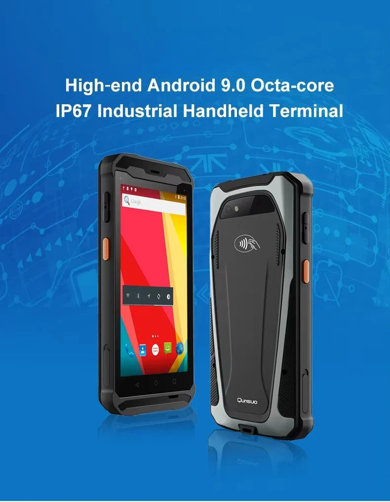 Handheld 125kHz-134,2kHz RFID Tierohrmarkenleser Android PDAs Scanner für Rinder-/Ziegenmilchviehbetriebe und Viehbestandsdatenmanagement