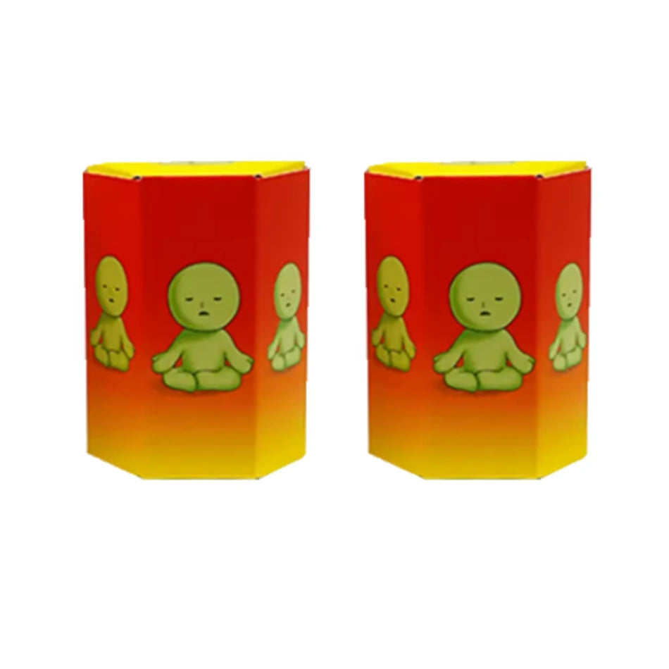 Eine Serie von Nachtleuchtenden Grünen Puppen Blind Mystery Box Actionfiguren Dekoration Desktop-Modell Spielzeug als Überraschungsgeschenk