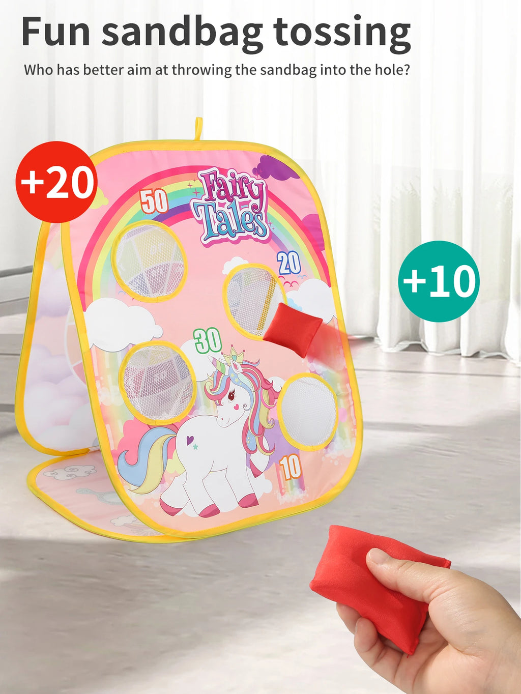 3-in-1 Bohnensackwurfspiel-Set für Kinder - Interaktives Eltern-Kind-Spielzeug für Schulsport, Geburtstag & Ostergeschenke