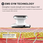 EMS & RF Radiofrequenz Körperschlankheitsgerät Fettverbrenner Schlankheitsformer LED-Lichttherapie Abnehmen Cellulite-Massagegerät