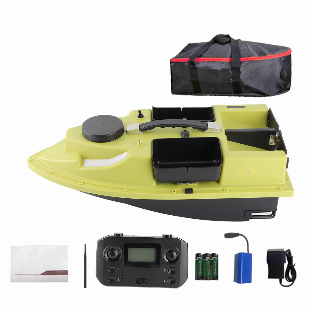 Modernes GPS-Futterboot mit 3 Köderbehältern, 12000mAh kabelloses Futterboot mit automatischer Rückkehrfunktion, verschiedene Stile