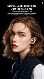 EARDECO TypeC/3.5mm Kabelgebundene Kopfhörer mit Mikrofon Lautstärkeregler Musik-Headset mit Bass Handy-Ohrhörer für Samsung Huawei Xiaomi