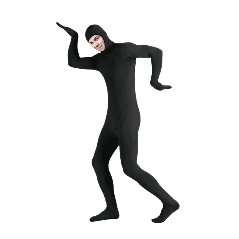 Neuer Kinder- und Erwachsenen-Zentai-Ganzkörperanzug, zweite Haut, eng anliegend, Spandex-Nylon-Bodysuit, Neuheit, Herren, Damen, Tanz-Jumpsuit, Cosplay-Kostüme