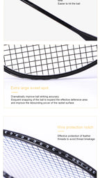 ALP ZJ2.0 Pro 4U 85g 100% Carbonfaser + Titanlegierung Badmintonschläger Ultraleichte Sportausrüstung Schläger Badmintontraining