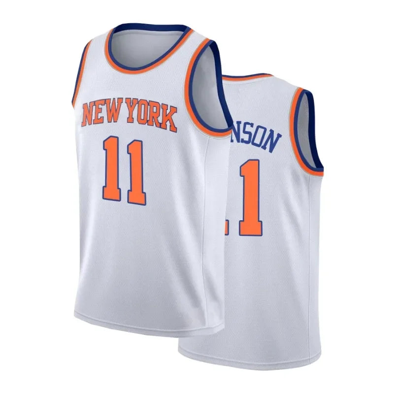 Boyfriend Style Men's Basketball Jersey No.11 Embroidered Sportswear Vest Breathable Casual Tank Top For Sports Running,Workout