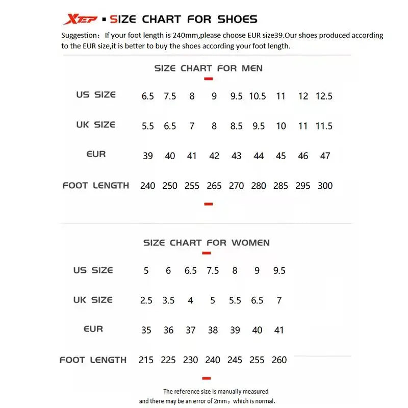 Xtep Damen Laufschuhe Verschleißfeste Freizeit-Sportschuhe Für Damen Winter Tennis Sneaker Damen Weiß 879318110073
