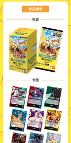 Original One Piece King Vereinfachtes Chinesisch PRBC01/02 EB3/OPC01/03/08/09/14/11/12/13 Ergänzungspack Kampfkarte Cartoon-Spielzeug
