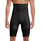 Herren Body Shaper Bauchkontroll-Shorts Shapewear Bauchmieder Boxer Slips Hohe Taille Schlankheitsunterwäsche Bein Kompressionshose