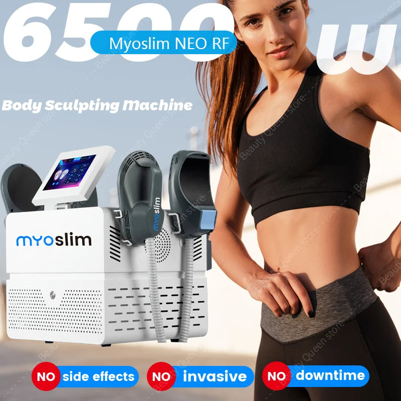 Neuestes Myoslim Neo RF EMS Body Sculpting Po-Lift EMS Gerät 6500W HI-EMT Muskelstimulator Körperformungs-Massagegerät