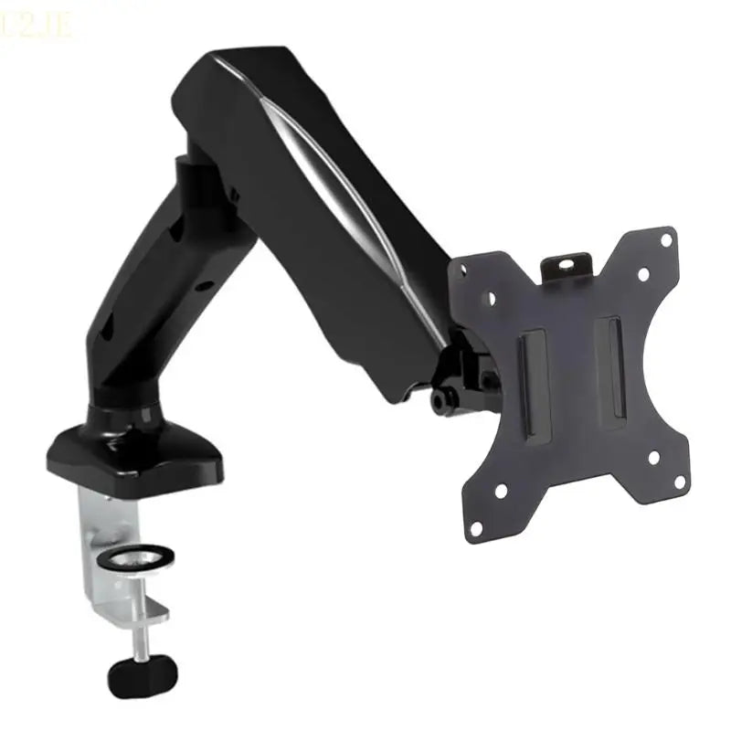 U2JE Single Stand Mount Heavy-Duty Fully Adjustable Desk Clamp Arms for Computer Screens Fits Most 13-27'' Monitors Hauptbild