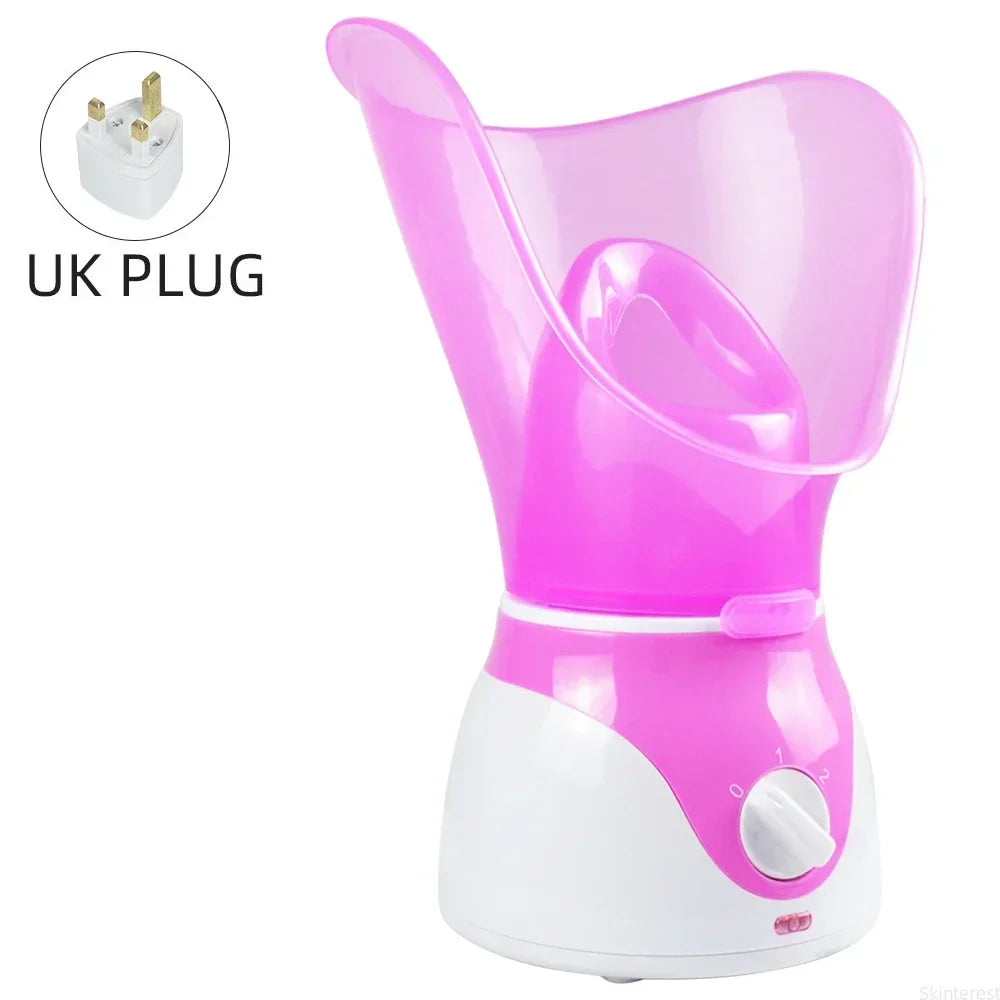 Gesichtsdampfer Gesichtsdampfgerät Hautbefeuchter Porenreiniger Gesichtsdampfgerät Heißdampfer Home SPA Maschine Hautpflege Luftbefeuchter