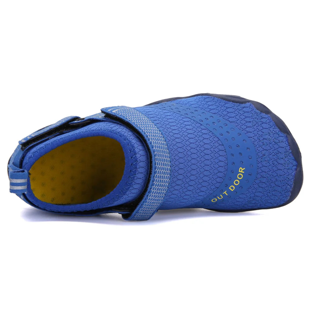 Herren Damen Wasserschuhe Schnell Trocknend Rutschfest Fünf-Finger-Schuhe Outdoor-Watschuhe Schwimmschuhe Barfuß Aquaschuhe Leichte Sneakers