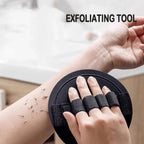 Körperpeeling-Bürste – runder Peeling-Schwamm zur Entfernung abgestorbener Haut, schmerzfreies Duschwerkzeug, feuchtigkeitsspendendes Badetuch, Hautpflege