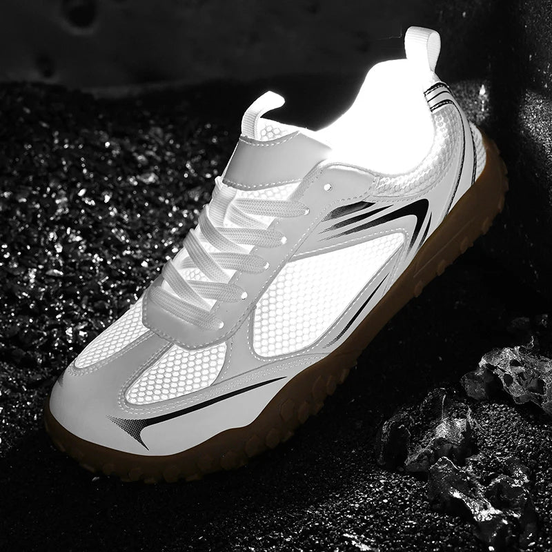 Unisex Wide Width Hiking Shoes Breathable Mesh Outdoor Trekking Sneakers Anti Slip Rubber Sole Walking Trainers Summer Autumn