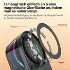 Magnetic 3-in-1 Bluetooth Speaker with Earbuds, Phone Stand,RGB Light, Portable Wireless Headset for iPhone/Android