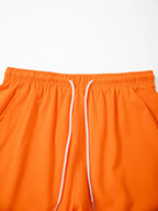 Herren-Badehose mit Kompressionsfutter, Handytasche, schnell trocknend, Badeshorts, Strandshorts, Bademode