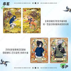 KAYOU Original Naruto-Kartenbox Anime-Figurenkarten-Boosterpack Sasuke-Sammelkarten-Spielzeug Weihnachtsgeburtstagsgeschenk für Kinder
