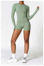 NCLAGEN Yoga-Shirts für Damen, Langarm, Winter, Fitness, Laufen, Gym-Kleidung, Workout, Dry Fit, atmungsaktiv, hochelastisches Sport-Oberteil