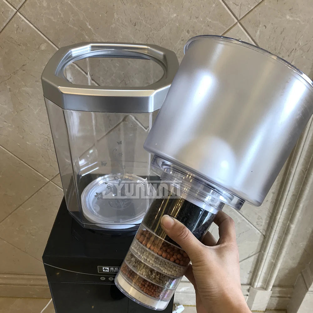 Großvolumiger Wasserfilter Trinkwasserreinigungsbehälter Wasserflasche Wasserspender Filterbehälter Wasserfilter 2025 Neu