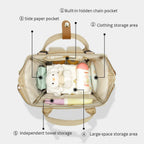 Mode Mama Rucksack Große Kapazität Wickeltasche Multifunktionale Reise Baby Tasche Mutterschaft Rucksack für Frauen Wasserdicht