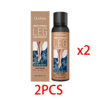 100 ml Bein Make-up Lang anhaltendes wasserfestes Anti-Transfer-Concealer Verdunkelungs-Spray Gleichmäßiger Hautton Weizenbräune Bräunungs-Spray