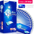 Zahnaufhellungsstreifen, weißes Zahnarzt-Kit, Mundhygiene-Pflegestreifen für Zahnveneers, Zahnarzt-Aufhellungsstreifen 3D/5D/9D