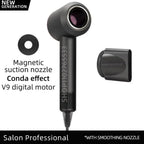 Ionen-Haartrockner 5 in 1 mit Diffusor Professionelle Haarpflegegeräte Damen Salon Friseur Blauer Haartrockner Super Haartrockner